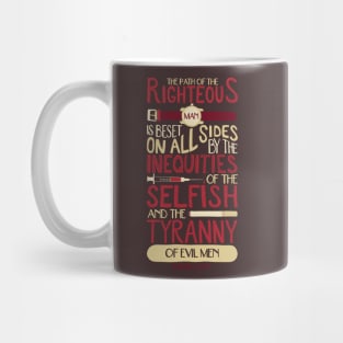 Ezekiel 25:17 Mug